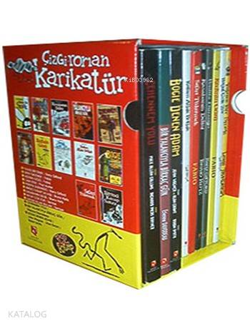 Çizgi Roman Karikatür Dizisi 10 Kitap Set; Özel Kutusu İçinde