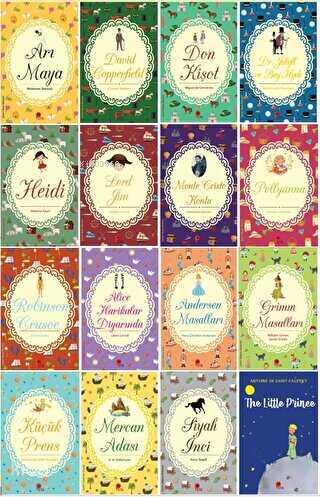 Çocuk Klasikleri Seti (16 Kitap) | Kolektif | Peta Kitap