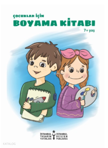 Çocuklar İçin Boyama Kitabı 7+ Yaş | Kolektif | Ensar Neşriyat