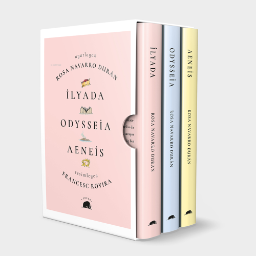 Çocuklar İçin Destanlar İlyada Odysseia Aeneis 3 Kitap Takım