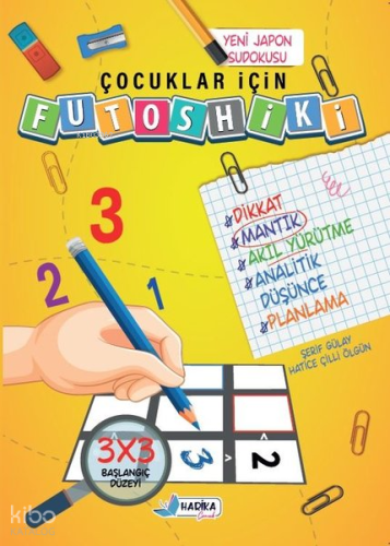 Çocuklar İçin Futoshiki 3 x 3 Başlangıç Düzeyi | Hatice Çilli Ölgün | 
