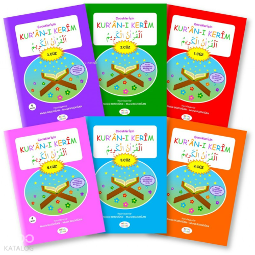 Çocuklar İçin Kur'an-ı Kerim (1-6. Cüzler)