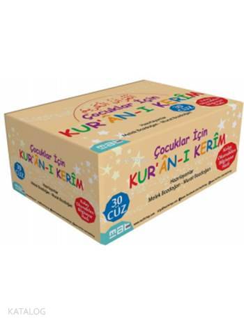 Çocuklar İçin Kur'ân-ı Kerîm (30 Kitaplık Set); 1-30. Cüzler