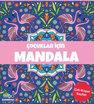 Çocuklar İçin Mandala - Lacivert | Emre Aslan | Bookalemun Yayınevi