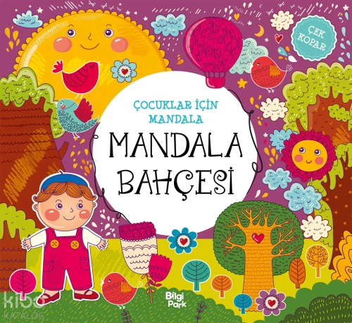Çocuklar İçin Mandala - Mandala Bahçesi | Kolektif | Bilgipark Yayınla