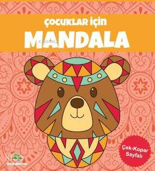 Çocuklar İçin Mandala - Turuncu | Emre Aslan | Bookalemun Yayınevi