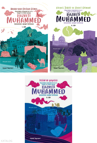 Çocuklar İçin Peygamberimizin Hayatı ve Örnek Ahlakı (3 Cilt Takım) | 