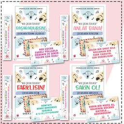 Çocuklar İçin Psikoloik Destek Serisi 4 Kitap (Set 2) | Emily R. Green