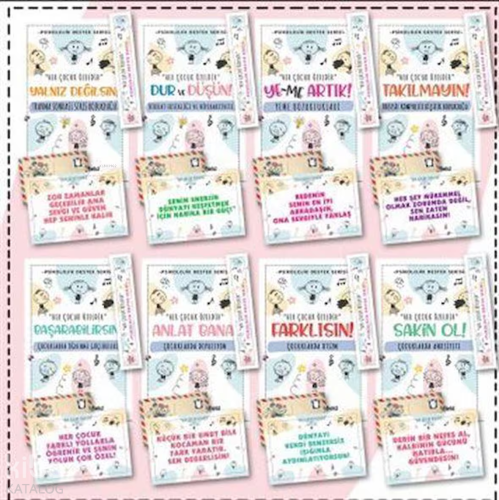 Çocuklar İçin Psikoloik Destek Serisi 8 Kitap | Emily R. Greenfield | 