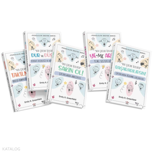 Çocuklar İçin Psikolojik Destek Seti (5 Kitap) | Emily R. Greenfiel