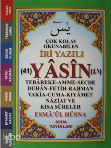 Çok Kolay Okunabilen İri Yazılı 41 Yasin (Çanto Boy, Kod: 165)