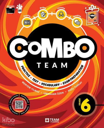 Combo Team 6 (+Quizzes) | Meryem Yılmaz | Team Yayınları (Hazırlık)
