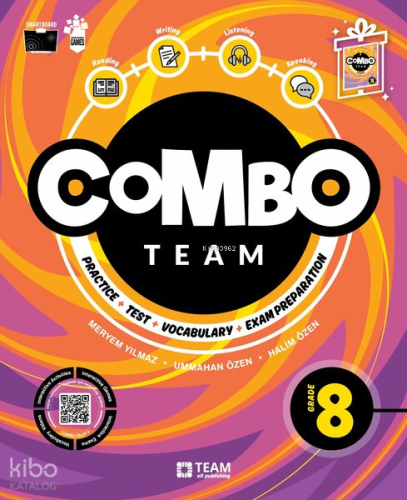 Combo Team 8 (+Quizzes) | Meryem Yılmaz | Team Yayınları (Hazırlık)