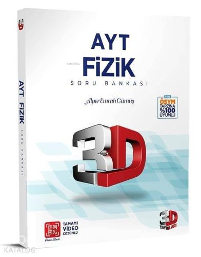 Çözüm Yayınları AYT Fizik Soru Bankası 3D Çözüm | Kolektif | Çözüm Yay