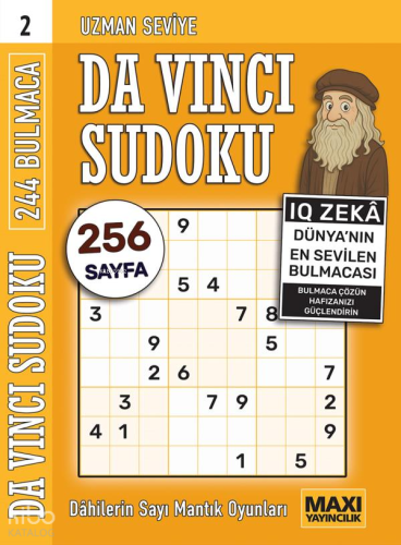 Da Vinci Uzman Sudoku 2 | Kolektif | Maxi Yayıncılık