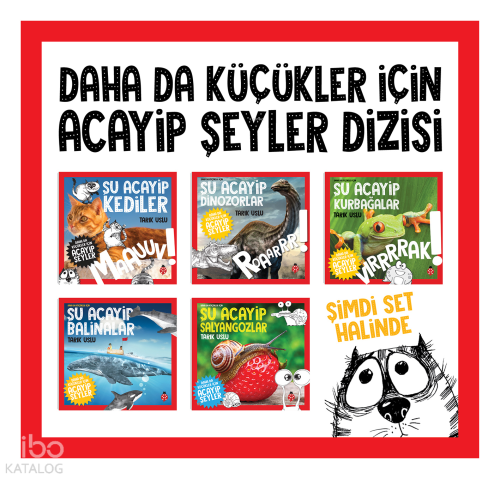 Daha da Küçükler İçin Acayip Şeyler Dizisi Set - 5 Kitap Takım | Tarık