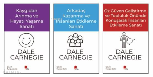 Dale Carnegie Seti (3 Kitap) | Dale Carnegie | Peta Kitap
