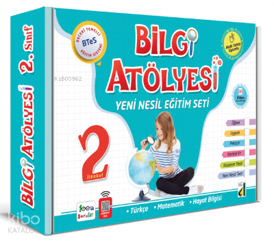 Damla Eğitim Bilgi Atölyesi Yeni Nesil Eğitim Seti - 2 (1. Hamur)