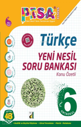 Damla Eğitim Pisa Yeni Nesil Türkçe Soru Bankası - 6
