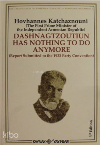 Dashnagtzoutiun Has Nothing to do Anymore