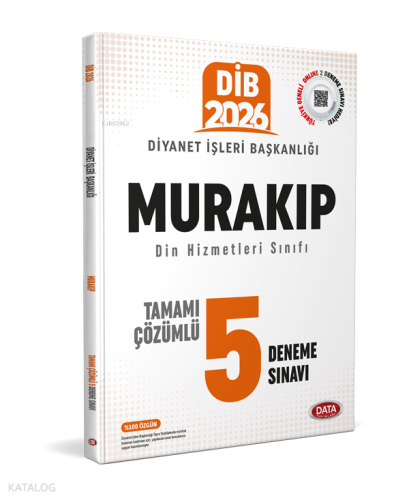 Data 2026 Diyanet İşleri Başkanlığı Murakıp Tamamı Çözümlü 5 Deneme Sı