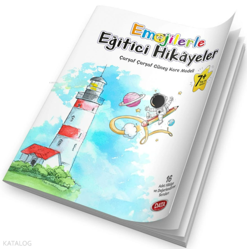 Data Yayınları 2. Sınıf Emojilerle Eğitici Hikâyeler;Çarşaf Çarşaf Gün