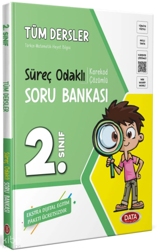 Data Yayınları 2. Sınıf Süreç Odaklı Tüm Dersler Soru Bankası