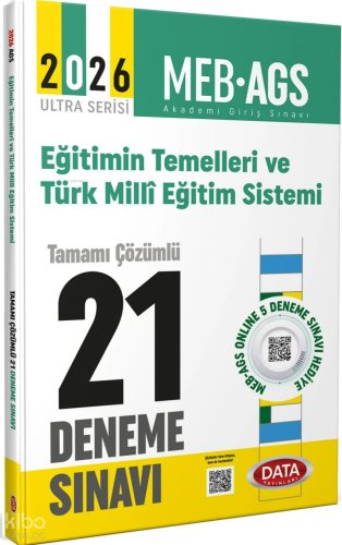 Data Yayınları 2025 AGS Eğitiminin Temelleri ve Türk Milli Eğitim Sist