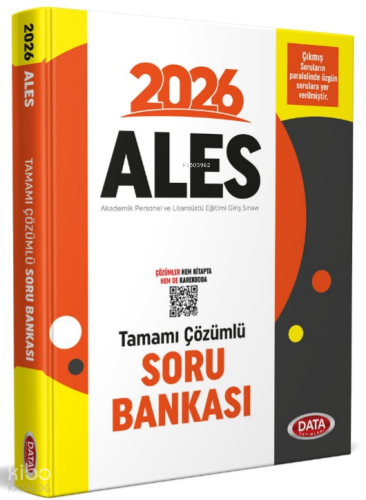 Data Yayınları 2026 ALES Tamamı Çözümlü Soru Bankası