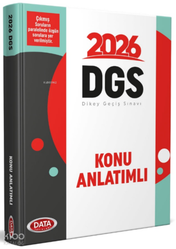 Data Yayınları 2026 DGS Konu Anlatımlı