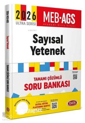 Data 2025 AGS Ultra Serisi Sayısal Yetenek (Matematik) Soru Bankası | 