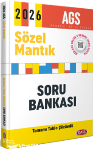 Data Yayınları 2026 MEB AGS Sözel Mantık Tamamı Tablo Çözümlü Soru Bankası