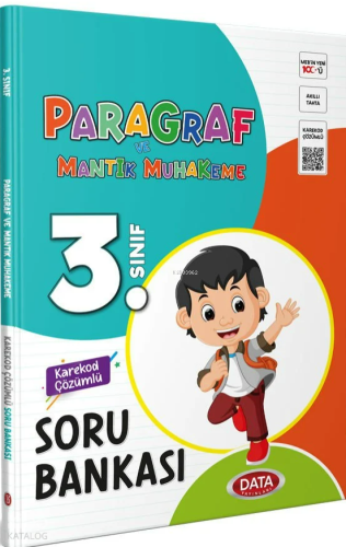 Data Yayınları 3. Sınıf Paragraf ve Mantık Muhakeme Soru Bankası