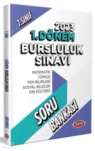 Data Yayınları 7. Sınıf 1. Dönem Bursluluk Sınavı Soru Bankası