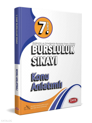 Data Yayınları 7. Sınıf Bursluluk Sınavı Konu Anlatımlı | Kolektif | D