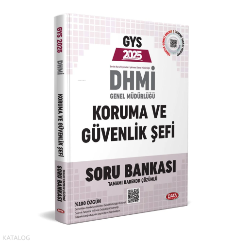 Data Yayınları DHMİ Koruma ve Güvenlik Şefi GYS Soru Bankası | Kolekti