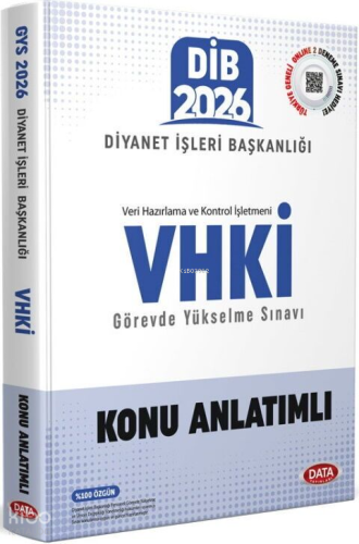 Data Yayınları Diyanet İşleri Başkanlığı VHKİ Görevde Yükselme Sınavı 