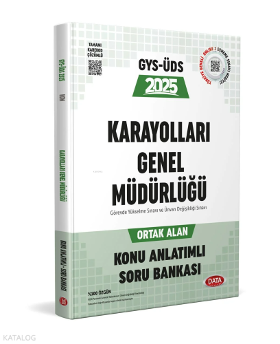 Data Yayınları Karayolları Genel Müdürlüğü Görevde Yükselme ve Unvan D