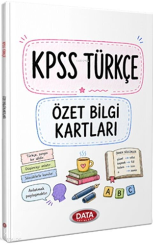 Data Yayınları KPSS Türkçe Özet Bilgi Kartları | Kolektif | Data Yayın