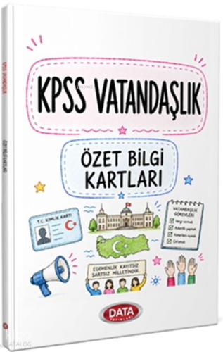 Data Yayınları KPSS Vatandaşlık Özet Bilgi Kartları | Kolektif | Data 