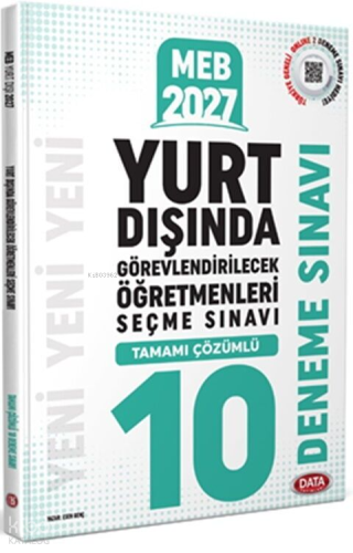 Data Yayınları MEB Yurt Dışında Görevlendirilecek Öğretmenleri Seçme S