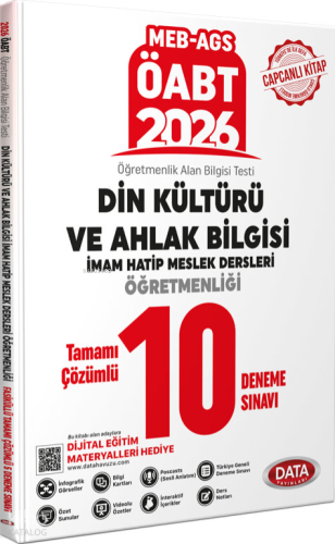 Data Yayınları ÖABT MEB-AGS Di̇n Kültürü ve Ahlak Bi̇lgi̇si̇ İmam Hat