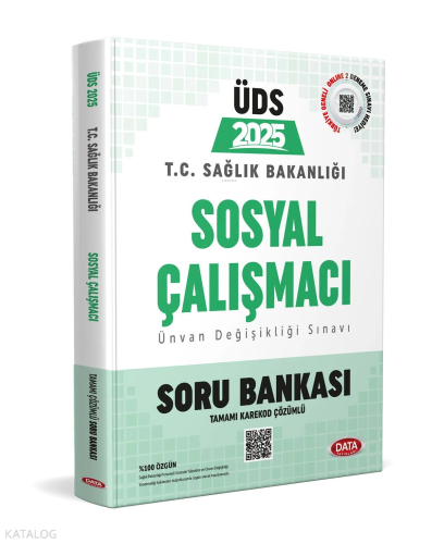 Data Yayınları Sağlık Bakanlığı ÜDS Sosyal Çalışmacı Soru Bankası | Ko