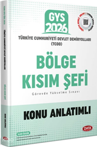 Data YayınlarI TCDD GYS Bölge Kısım Şefi Konu Anlatımlı | Kolektif | D