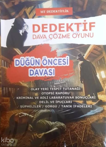 Dedektif Dava Çözme Oyunu - Düğün Öncesi Davası | Kolektif | MT Dedekt