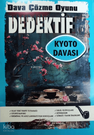 Dedektif Dava Çözme Oyunu - Kyoto Davası | Kolektif | MT Dedektif Yayı