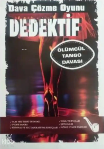 Dedektif Dava Çözme Oyunu - Ölümcül Tango Davası | Kolektif | MT Dedek
