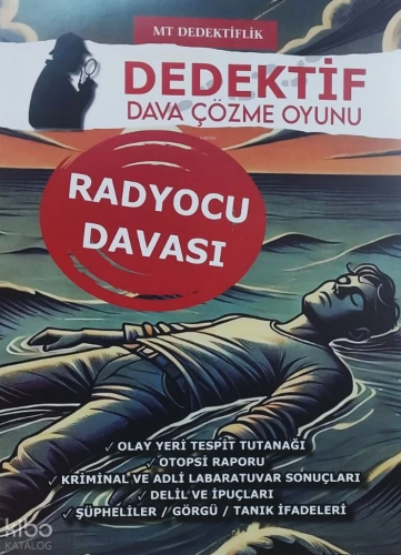 Dedektif Dava Çözme Oyunu - Radyocu Davası | Kolektif | MT Dedektif Ya