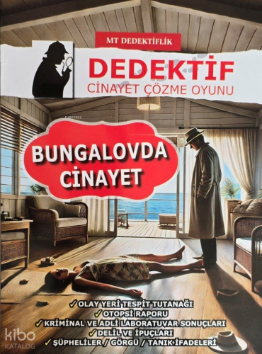 Dedektiflik Cinayet Çözme Oyunu - Bungalovda Cinayet | Kolektif | MT D