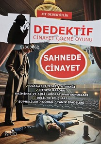 Dedektiflik Cinayet Çözme Oyunu - Sahnede Cinayet